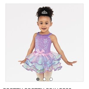 NWT Revolution Dance Costume “Pretty Pretty Princess” Size Small Child RC18587